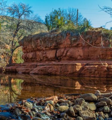 Yavapai County rocks and water